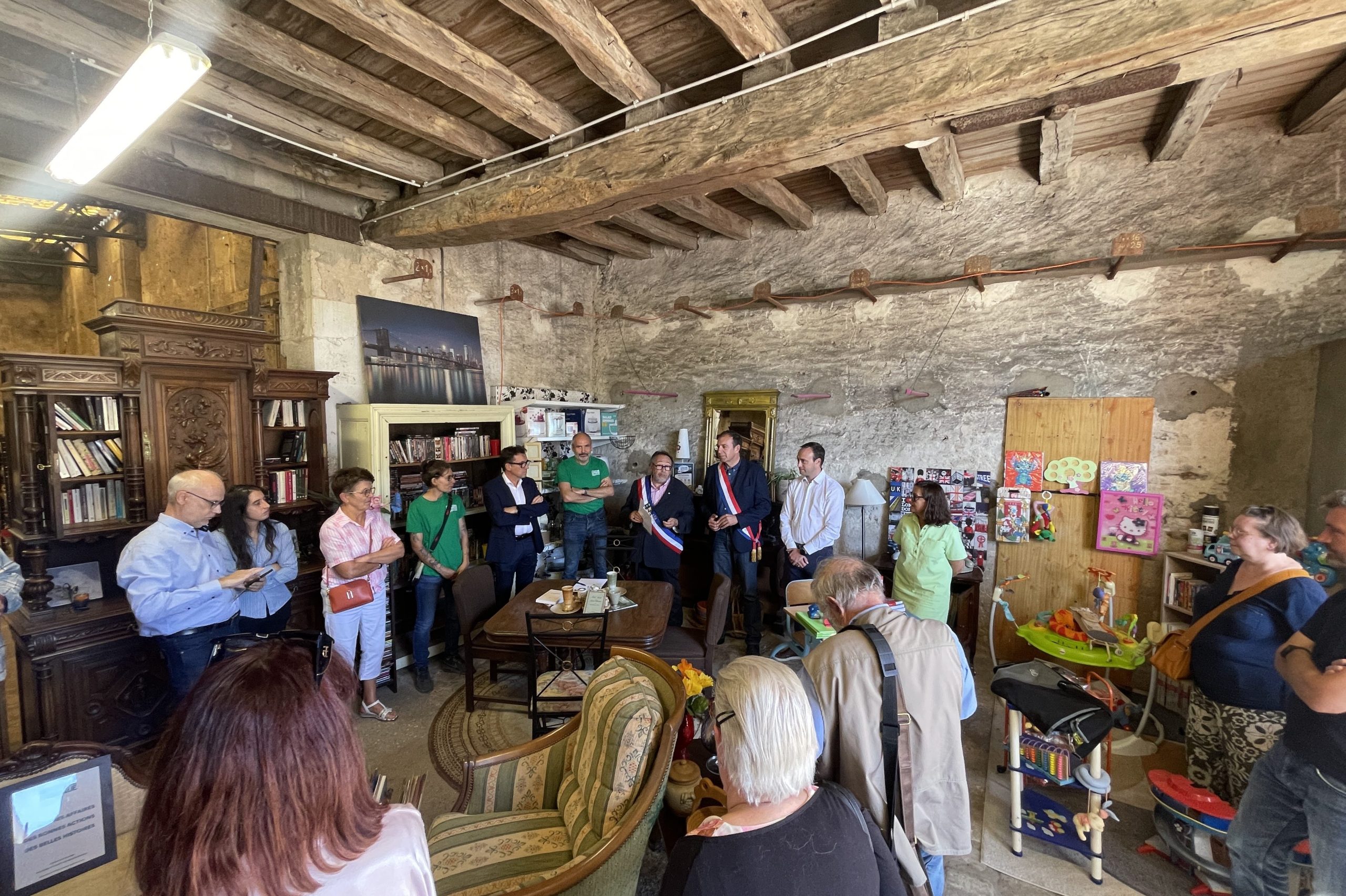 A Châtillon-sur-Indre, une nouvelle recyclerie au service des habitants et de la revitalisation du centre-ville